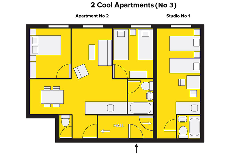 short stay accomodation Zagreb Croatia